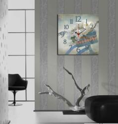 Wallity Decorative MDF Clock Multicolor Msk-49