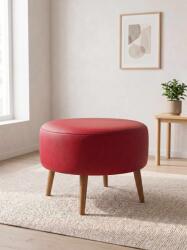  Atelier Del Sofa Pouffe Red Az-Ovl-02-Cvz - Red