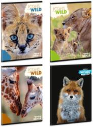 Ars Una Füzet A/5 vonalas ARS UNA 32lap Icons of the wild 21-32