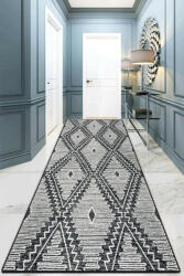 Conceptum Hypnose Hall Carpet (80 x 200) Multicolor Twin Triangles Djt
