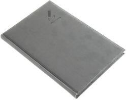 Realsystem Tárgyalási napló REALSYSTEM Bolero B/5 sárga lapos szürke (5602-43) - robbitairodaszer