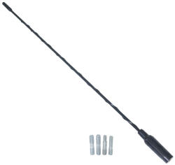 Carmotion Autó antenna pót szál, 41 cm-es antennaárboc 4 adapterrel - Carmotion