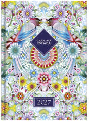Vectraline Határidőnapló VECTRALINE Catalina kék A/5 heti fehér lapos 2027 (23.09937) - robbitairodaszer