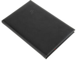 Realsystem Tárgyalási napló REALSYSTEM Bolero B/5 sárga lapos fekete (5602-11) - robbitairodaszer