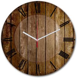 Wallity Decorative MDF Clock Multicolor 3030MS-036