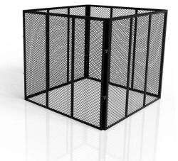 Juskys Compostor metalic 450 L - negru Compostator