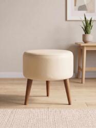  Atelier Del Sofa Puff Az-Ovl-01-Cvz - Krém