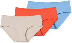 Tchibo - 3 női alsó szettben, microtouch bézs/kék/narancspiros