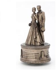 Veronese Esküvői pár - zenélő - 20x10 cm - bronz bevonatú (FD-GN10067A4)