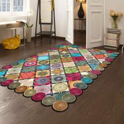 Conceptum Hypnose Carpet (60 x 100) Multicolor Hmnt966