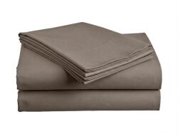  Cearsaf din bumbac STANDARD 140x240 cm, gri inchis