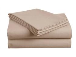  Cearsaf din bumbac STANDARD 140x240 cm, bej
