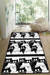Conceptum Hypnose Carpet (100 x 150) Multicolor White Cats