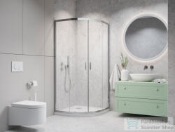 Radaway Alienta E 80x90 íves zuhanykabin, króm profil 10248090-01-01 (10248090-01-01)