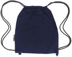 Neutral Rucsac cu cordon Gym din bumbac organic Fairtrade - Albastru marin (NE-O90020-1000279299)
