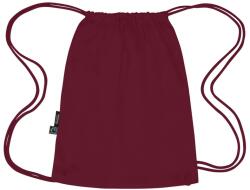 Neutral Rucsac cu cordon Gym din bumbac organic Fairtrade - Bordeaux (NE-O90020-1000363641)