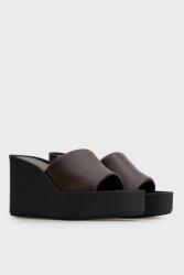 Calvin Klein Eredeti Bőr Flip-flop Papucs 36-OS (HW0HW02881)