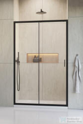 Radaway Alienta Black DWJ 120 zuhanyajtó, fekete profil 10260120-54-01 (10260120-54-01)