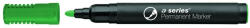 A-Series Alkoholos marker 3mm, kerek végű A-series zöld (AS1095) - cartridge