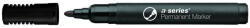 A-Series Alkoholos marker 3mm, kerek végű A-series fekete (AS1093) - cartridge