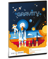 Ars Una Füzet iskolai A5, 32lap, kockás 27-32 Ars Una GRAVITY 10db/csomag (53633675)
