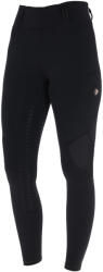Kerbl Covalliero 2026 SS gyermek hálós lovagló leggings - fekete, 164/170