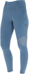 Kerbl Covalliero 2026 SS női hálós lovagló leggings - acélkék, 32/34