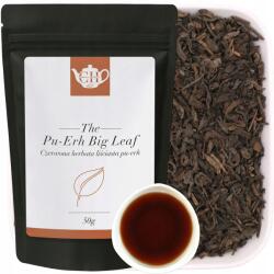 ChwilaHerbaty Prémium Piros Leveles Tea Pu-Erh 50 g Nagy Levelek Friss Aroma (Big Leaf)