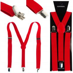 Gacek BQ6C Nadrágtartó Emo Piros Japán Férfi Női Széles Ujjú (G422)