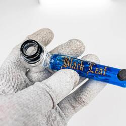 Black Leaf Pipa Vaporizator mecanic cu Racitor lichid cu bile 15cm