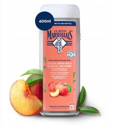 Le Petit Marseillais tusfürdő fehér őszibarack & nektarin 400ml (3574661578408)