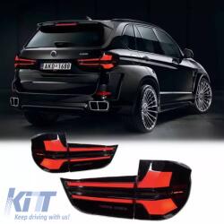  Taillights Set suitable for BMW X5 F15 (2013-2018) LED Bar Upgrade to G05 LCI Look Smoke (CGRTLB6040476)