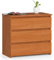 AKORD Éjjeliszekrény CL3 éger éjjeli asztal 60cm 3fiókos Akd (CL3OLCHA)