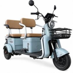 RDB Tricicleta electrica 2 persoane, 2000W motor, Carte RAR inclusa, RDB LONG (LONG-2)
