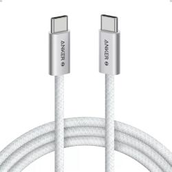 Anker Cablu Date si Incarcare USB-C - USB-C Anker Zolo, 240W, 1.8m, Alb A8060H22 (A8060H22) - gsmboutique