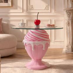 IV Interior Concept Masuta stil pop art modern SWEET SOCIETY 65cm roz (A-70101 VC) Masa de cafea