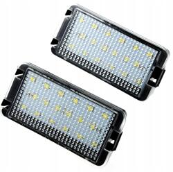 LEDprojektor 2 db-os Led lámpa szett Világítás rendszámtábla Seat Altea Leon-hoz