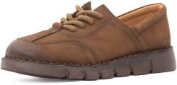 Feeling Pantofi dama casual din piele naturala, Feeling, 2388, maro kaki