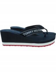 Tommy Hilfiger Flip-flop papucs Tommy Hilfiger Stripes Wedge Beach 41