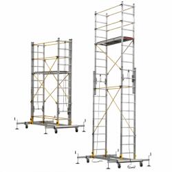 Bisonte TeleSafe 005XL Schela mobila profesionala din aluminiu