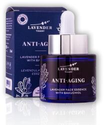 Lavender Tihany Anti-Aging Levendula Arcszérum Esszencia Ráncfeltöltő, Hidratáló Bakuchiollal, Növényi olajokkal, Acmella kivonattal 15ml