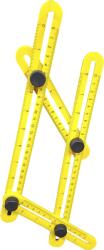 uni-max Şablon reglabil din plastic, 120 × 250 mm E-ABS (E-ABS)
