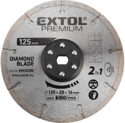 Extol PREMIUM Disc de tăiere, diamant, 125 × 20 mm 8893020B (8893020B) Disc de taiere