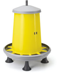 CHICK'A Hranitoare din plastic cu suport 9 litri - Reglabila, cu picioare incluse (505100009)