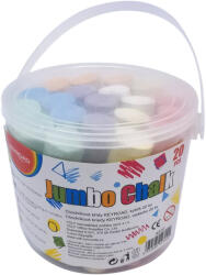 Keyroad Cretă pentru trotuar KEYROAD, găleată cu 20 buc