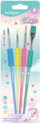 Keyroad Set de pensule pastel KEYROAD, mâner din spumă