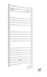 Sanotechnik E-BOZEN elektromos fürdőszobai fűtőtest, termosztáttal, fehér, 600 W (BE120) - sanotechnikwebshop