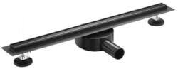 Sanotechnik SLIM 80 beltéri zuhanyfolyóka, fekete (DTSB80) - sanotechnikwebshop