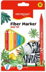 Vlnka Markere KEYROAD Duo, 12 buc