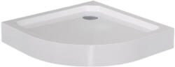 Sanotechnik SMC 90 íves zuhanytálca, előlappal R550 (SCR9090) - sanotechnikwebshop